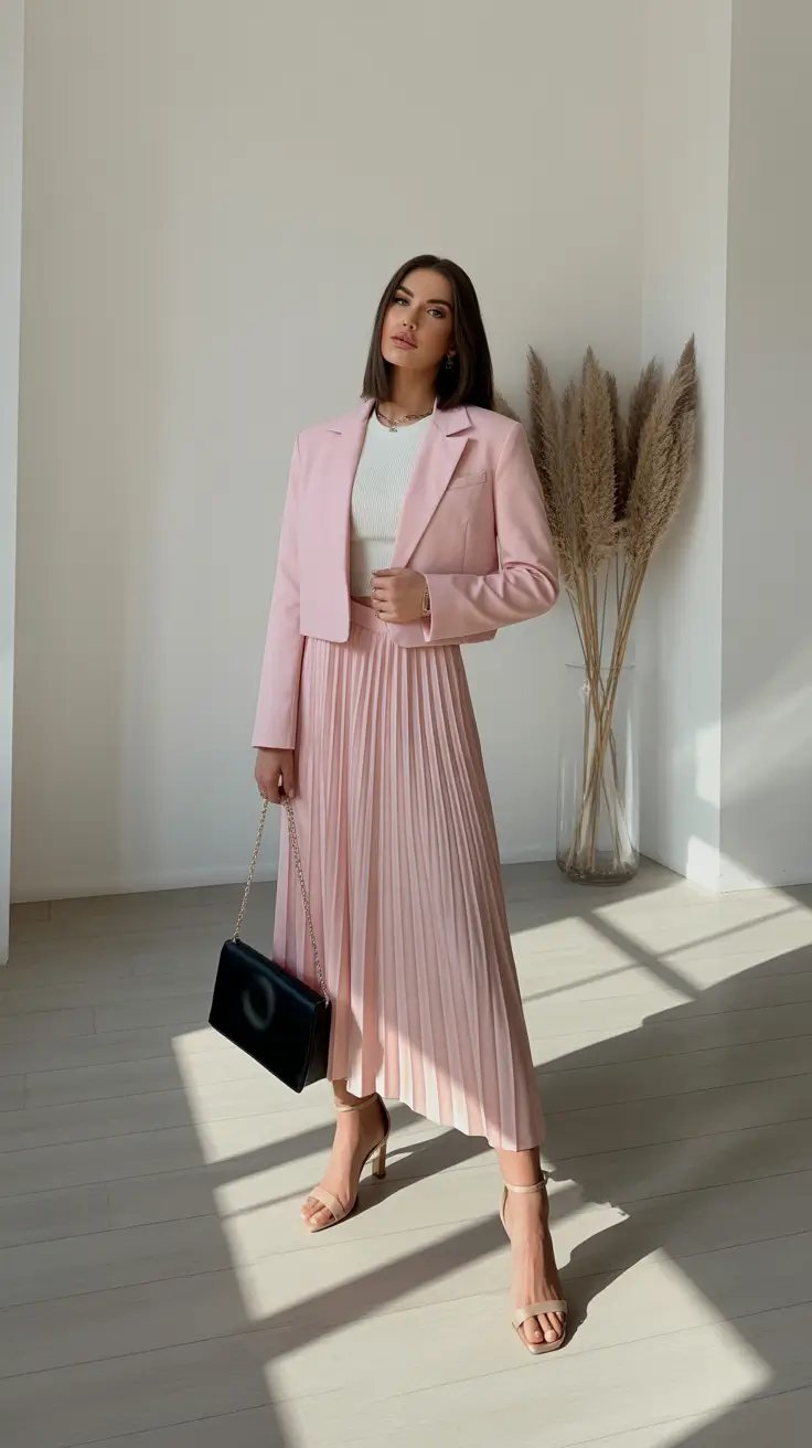 2026 Blush-Toned Harmony for Elevated Business Casual Spring