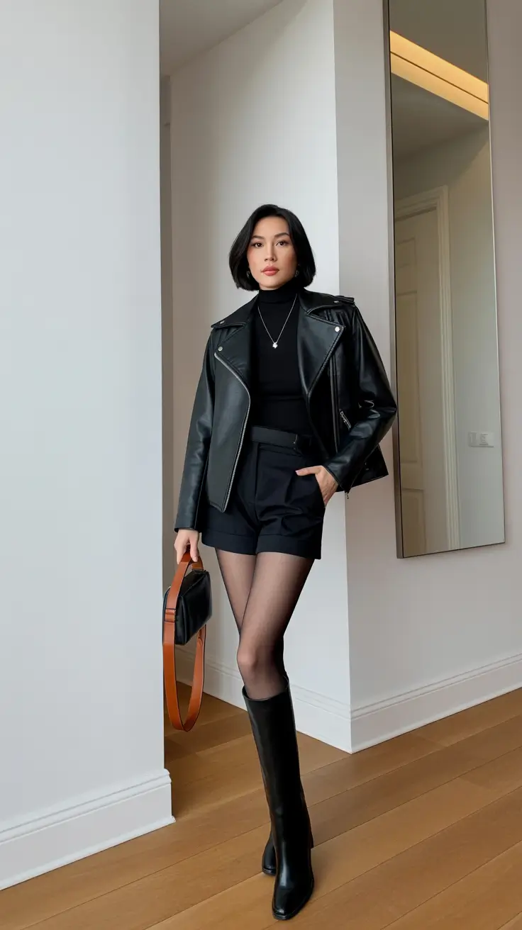 spring Monochrome Black With Sharp Moto Energy